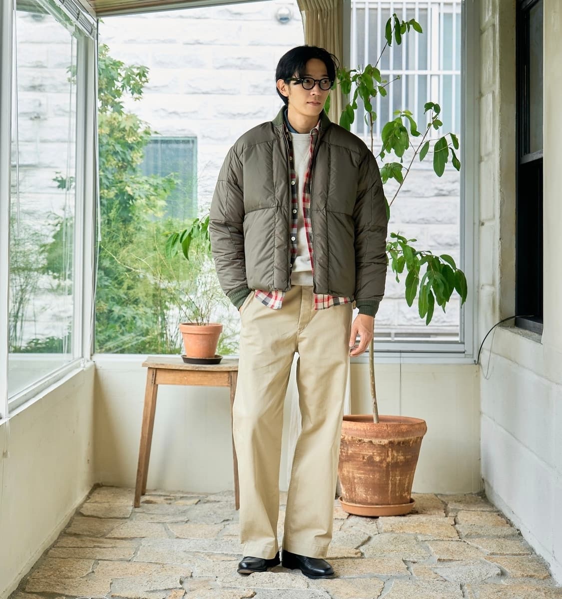 [새상품/록키마운틴페더베드] MC자켓 올리브 M(100) 모드맨별주 상품이미지2