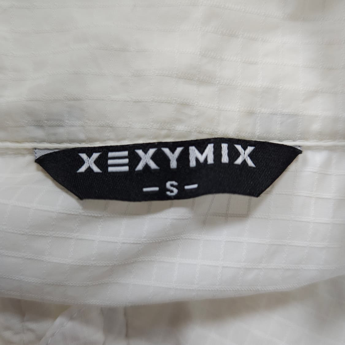 S ) 젝시믹스 화이트 크롭 오버핏 바람막이 상품이미지7