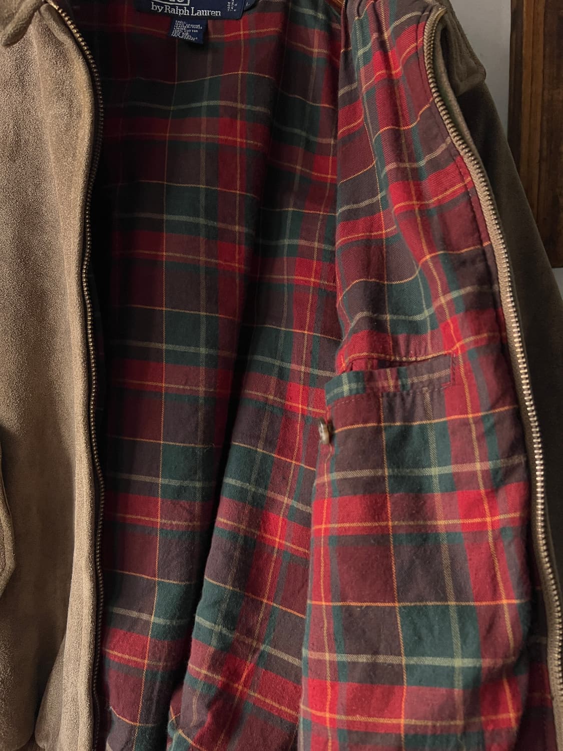 [L]폴로 랄프로렌 G-9타입 스웨이드 해링턴 자켓 상품이미지8