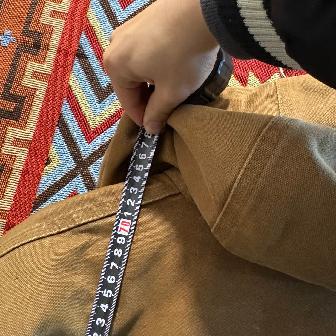 90‘s 칼하트 J130 덕 엑티브 후드 워크자킷 상품이미지9