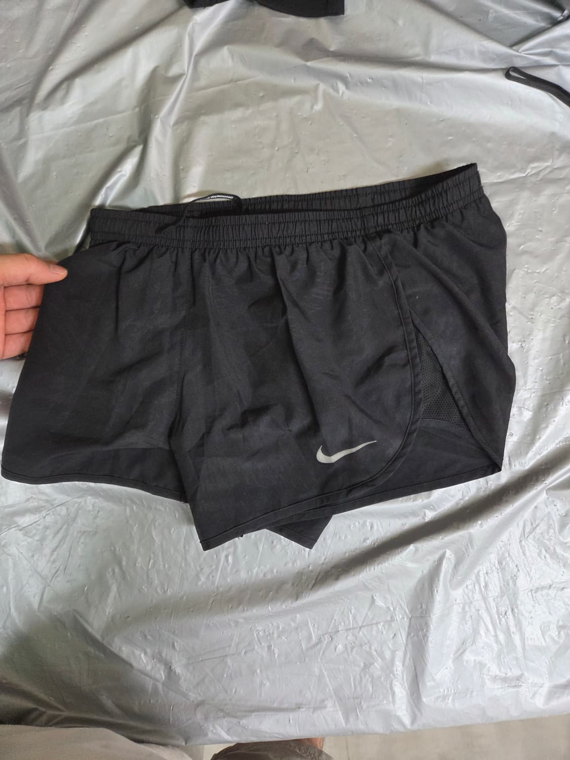 나이키 여성 드라이핏 템포 러닝 쇼츠반바지 xs 블랙카모 상품이미지7