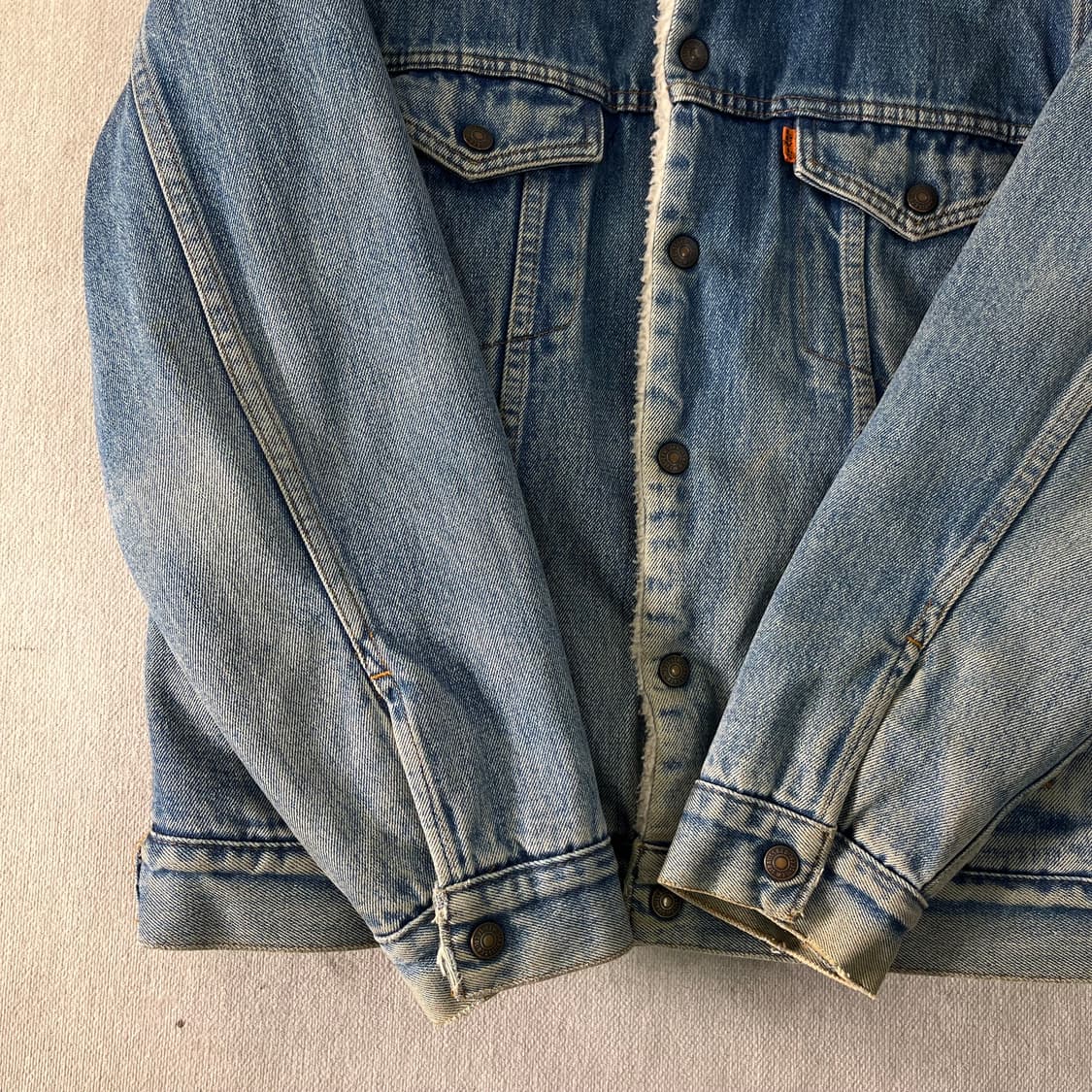 100 80s 리바이스 70608-0217 쉐르파 데님자켓  상품이미지6