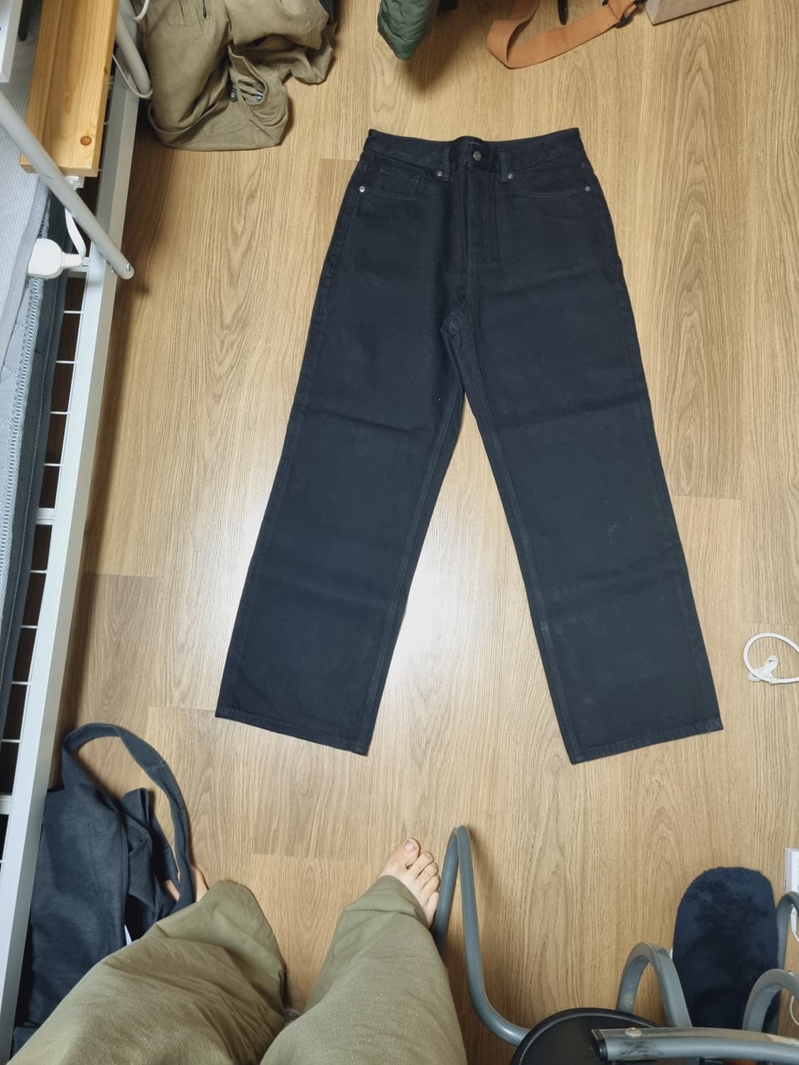 흑청(워싱없음) 상품이미지1