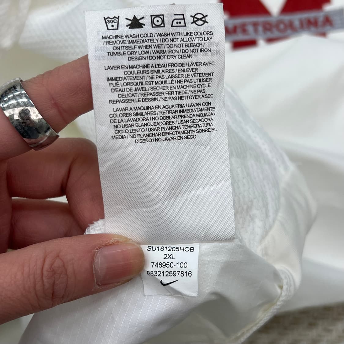 나이키 올드스쿨 반집업 바람막이 r2359 상품이미지6