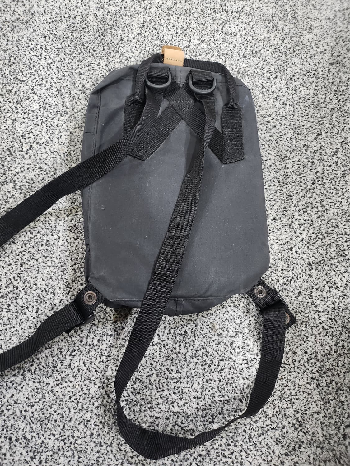 피엘라벤 칸켄 백팩 미니 (블랙/가죽로고)  상품이미지4