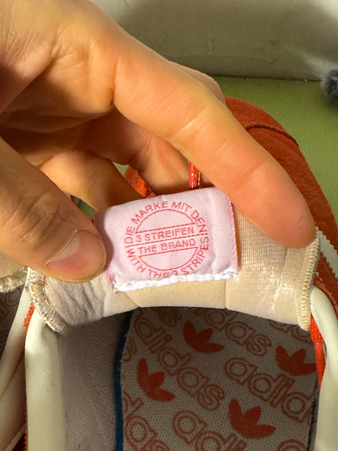 아디다스 가젤 오렌지 275 상품이미지5