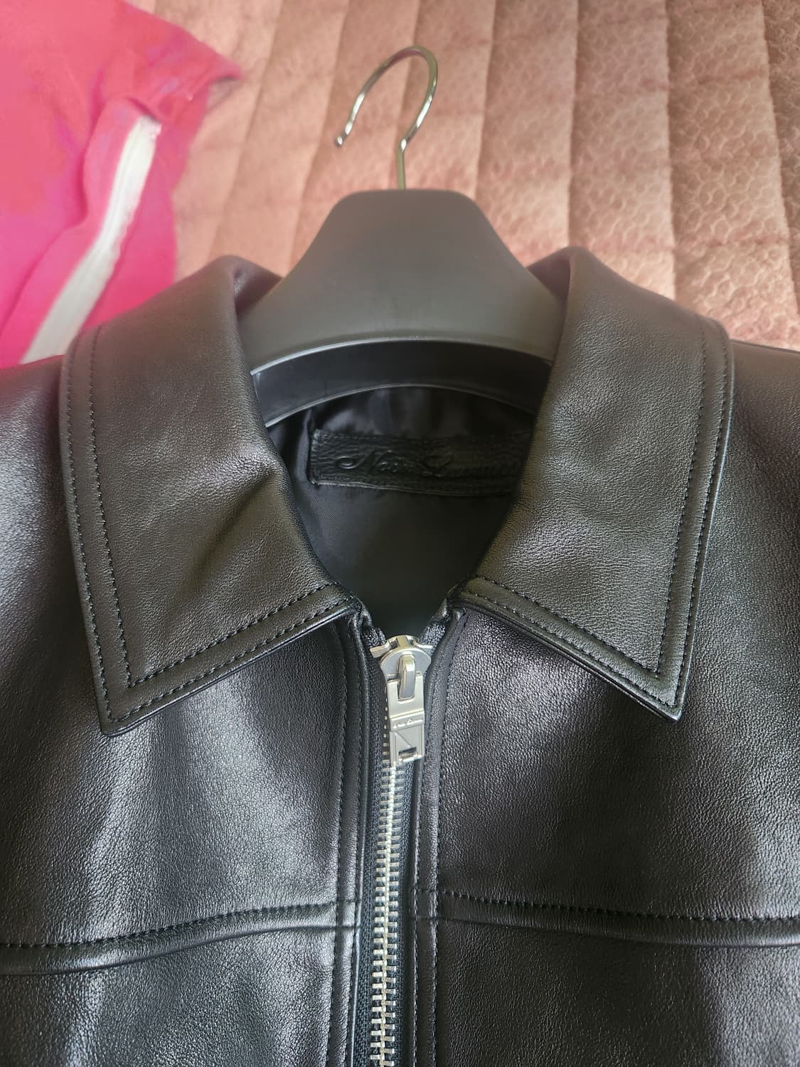 느와르라르메스 세미오버 가죽자켓 46 상품이미지2