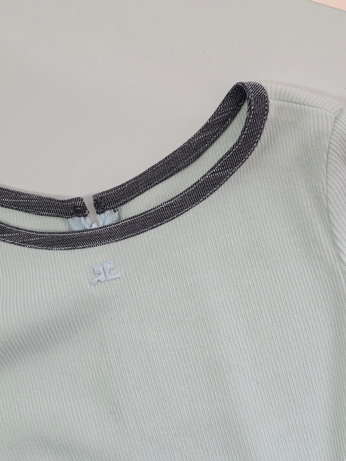 Courreges 꾸레쥬 롱 니트 원피스 38 상품이미지2