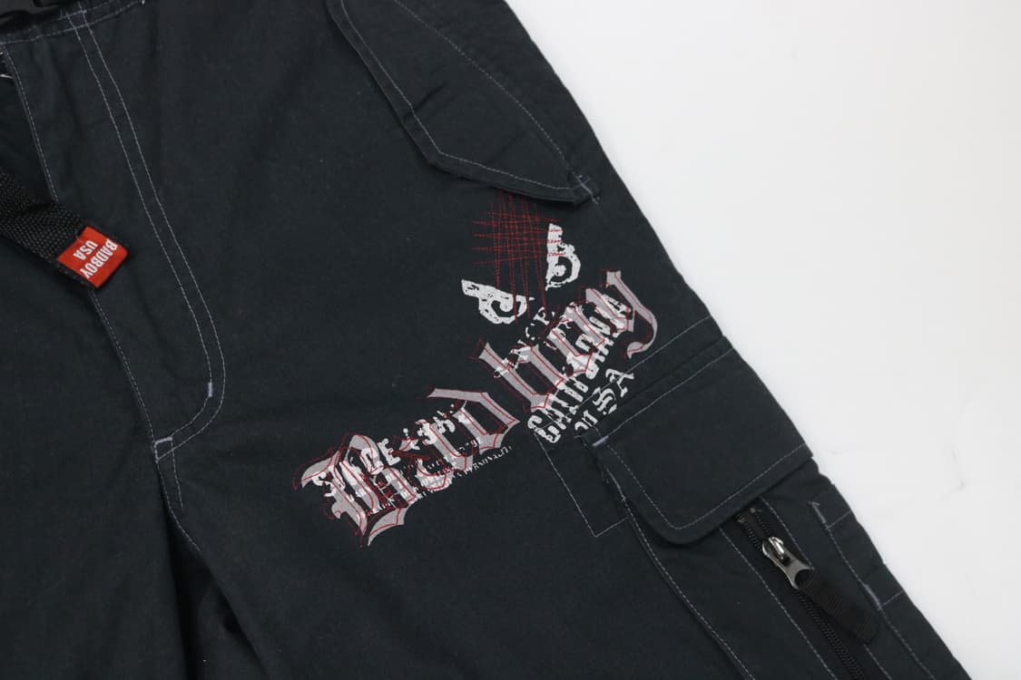배드보이 빈티지 그래픽 투웨이 카고 팬츠 상품이미지3