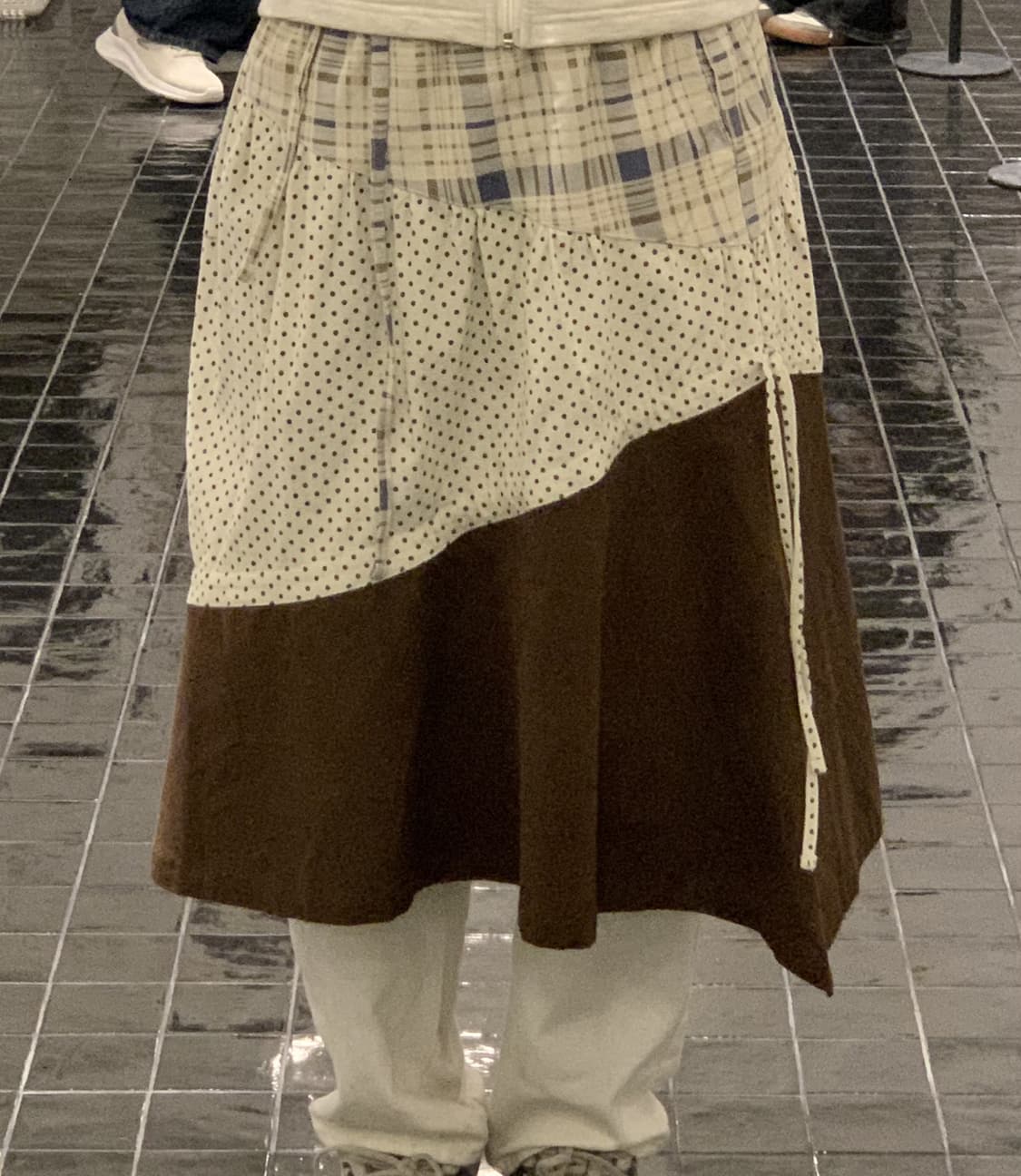 뉴뉴 코디 세트 (후드, 롱스커트) 상품이미지3