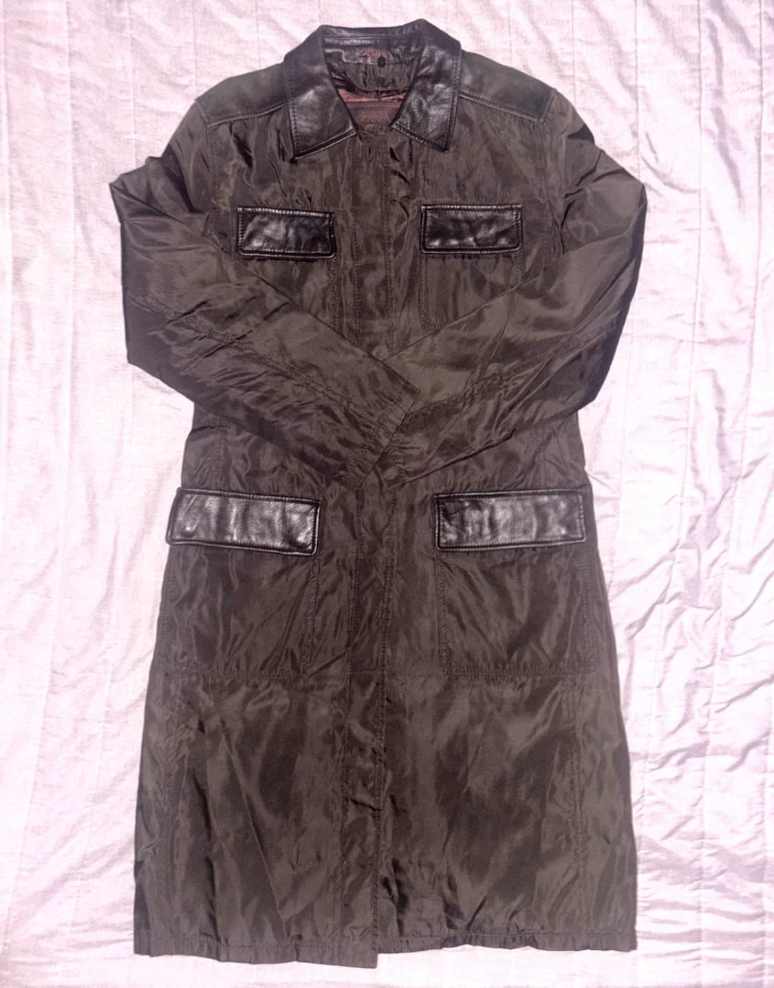 90s/00s Prada Archive Vintage Nylon Coat 상품이미지1