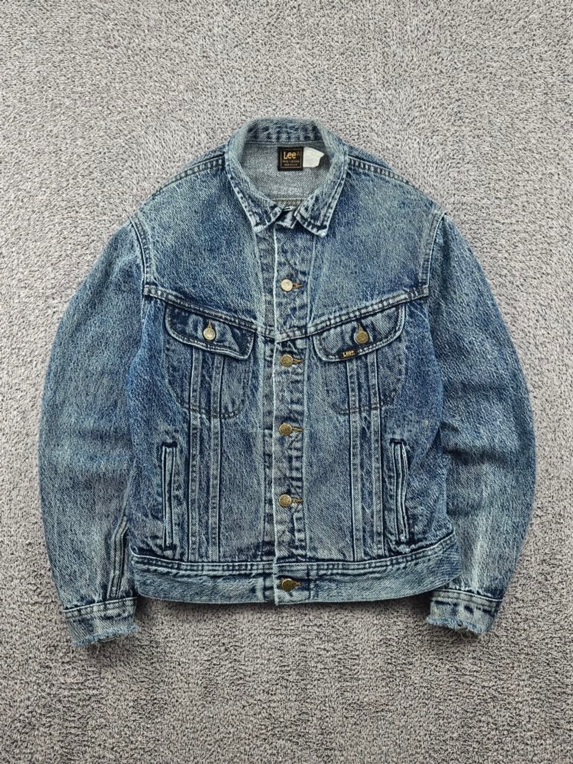 8~90's USA LEE 데님 자켓 ( M추정 ) / 11964 상품이미지1