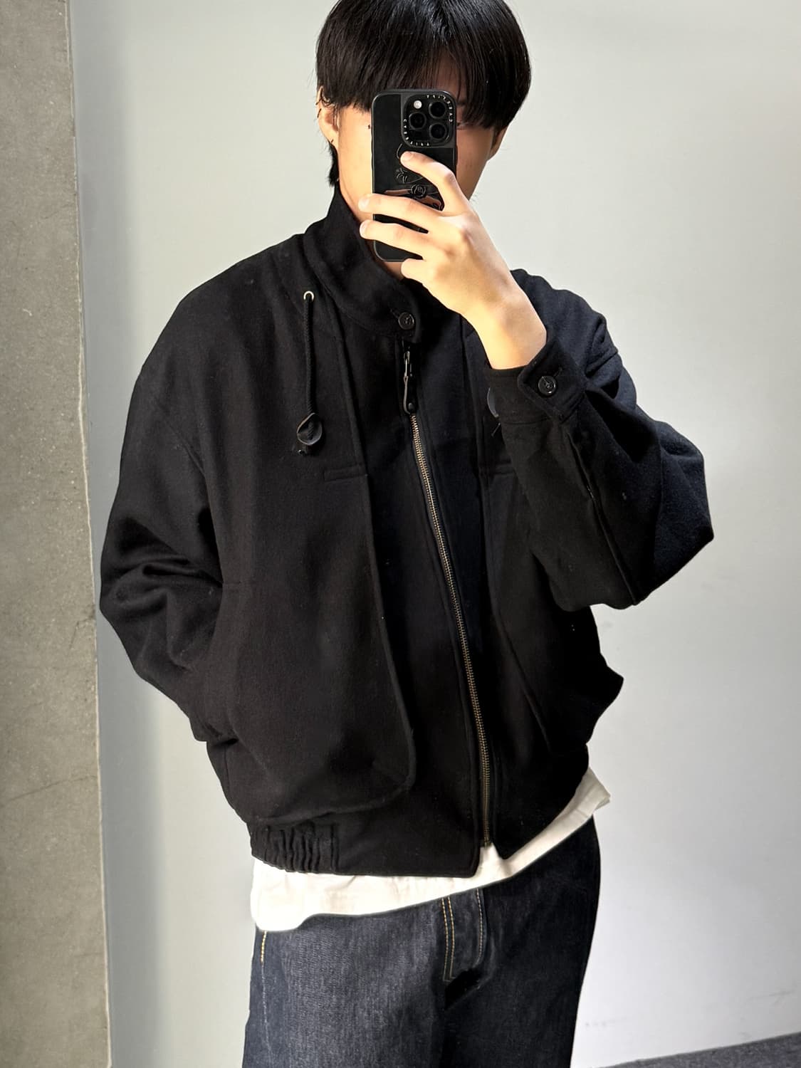 빅타임 90‘s 울 해링턴 자켓 상품이미지1