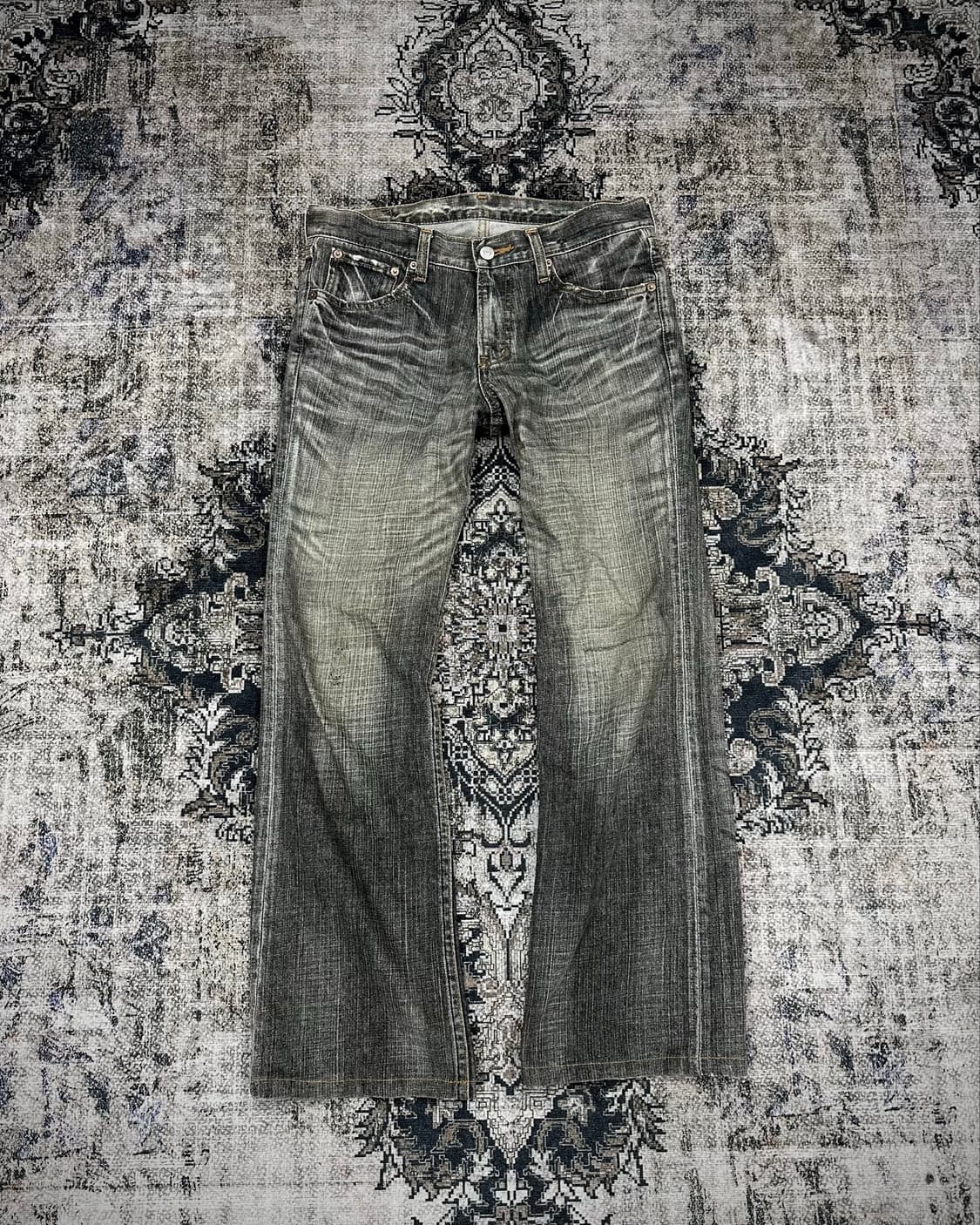 Crackwash bobson flared jeans 상품이미지1