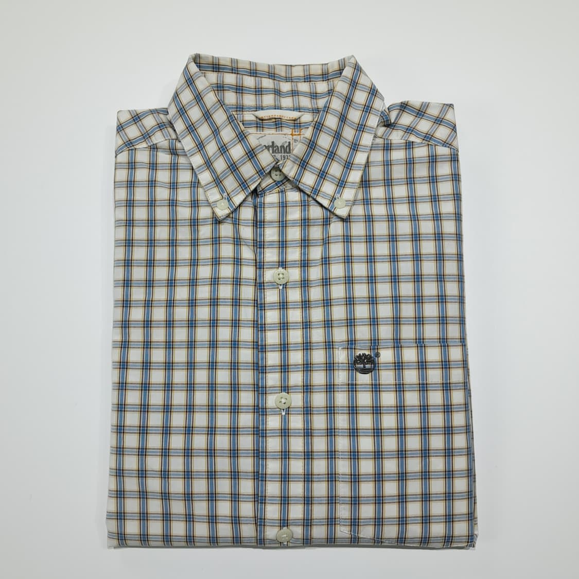 CL968 S 팀버랜드 블루 멀티 윈도우페인 셔츠 남방 상품이미지8