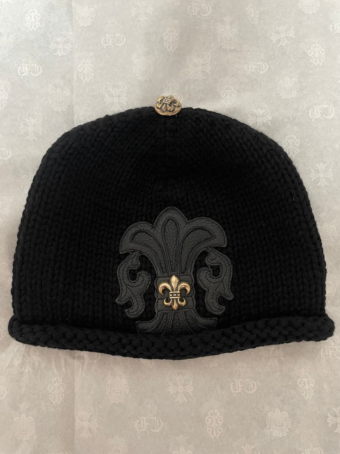 크롬하츠 플레어 참 캐시미어 비니 상품이미지1