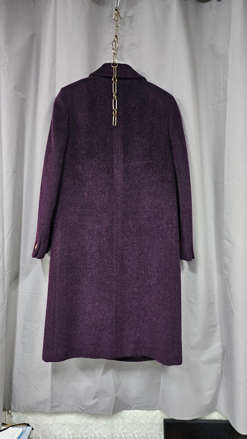 버버리 퍼플롱코트 상품이미지3