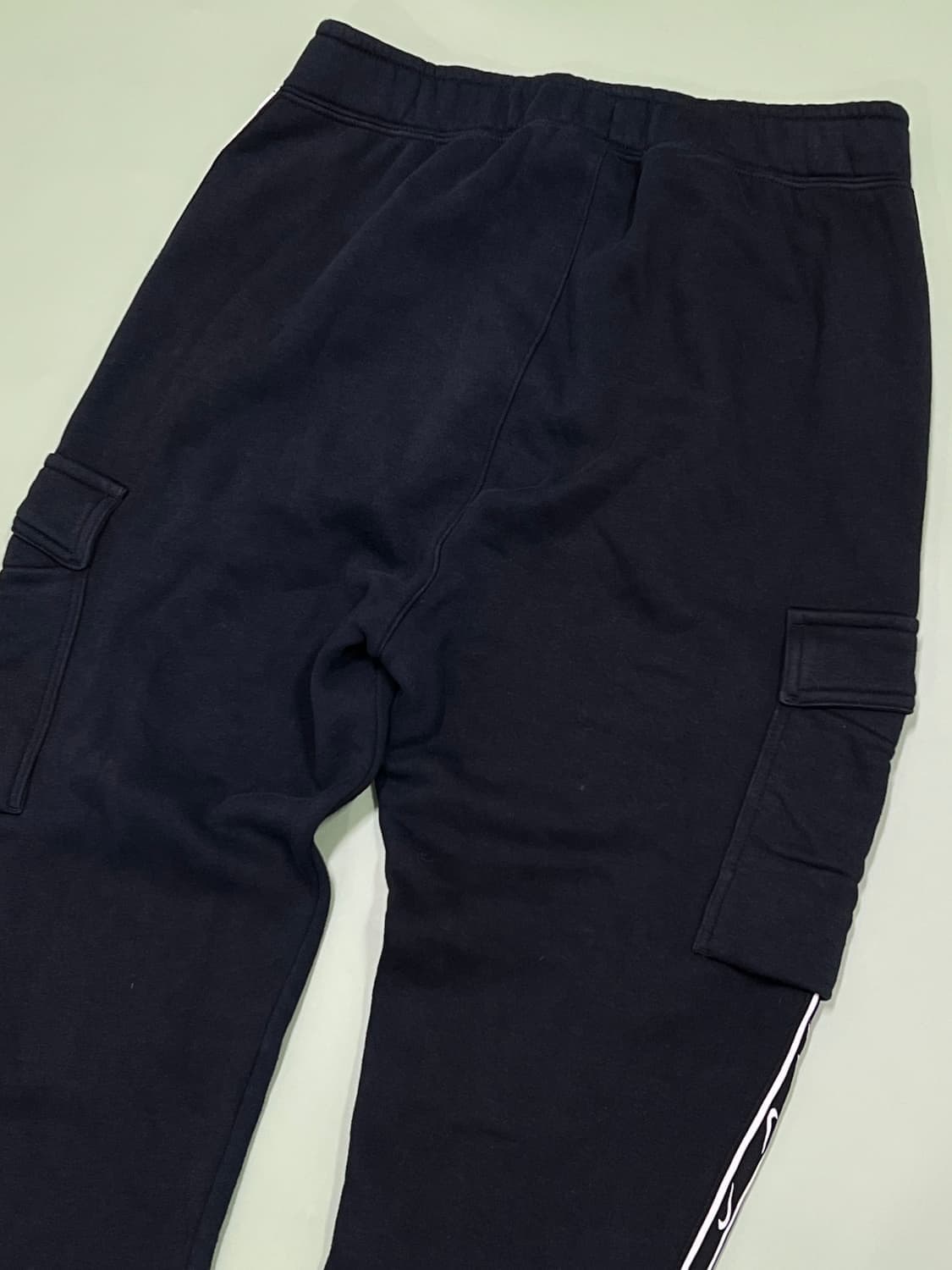 (S) 나이키 스우시 사이드 테잎 스웻 카고 조거 팬츠 상품이미지5