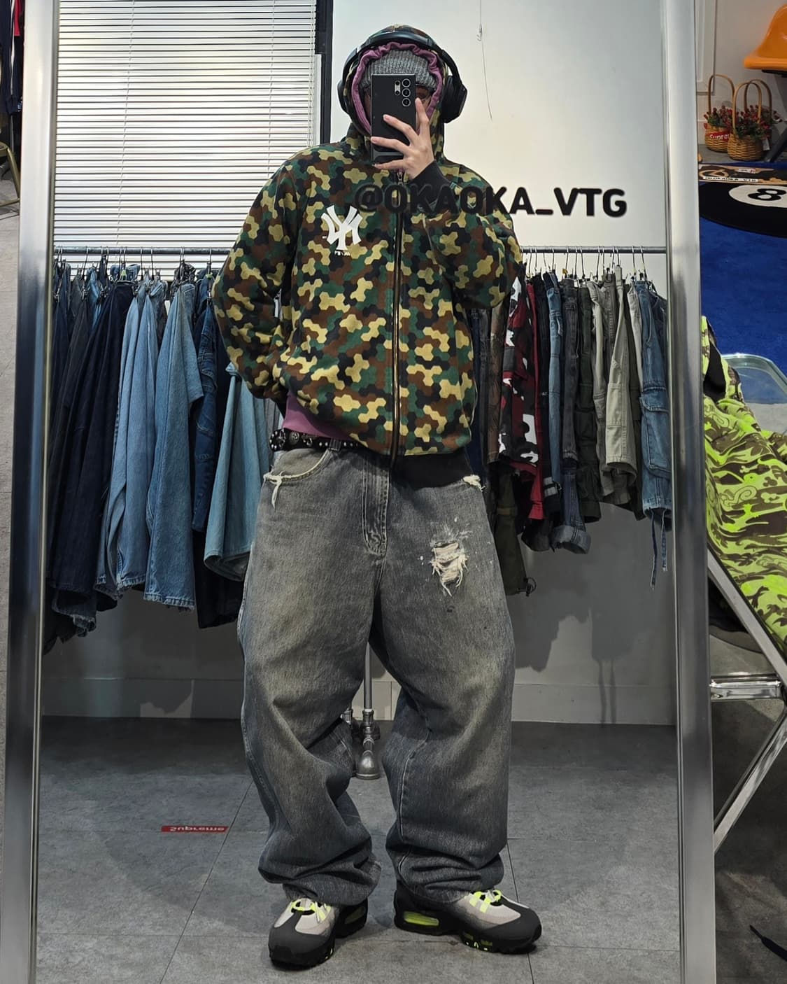 MAJESTIC 스웻 후드 집업 상품이미지3