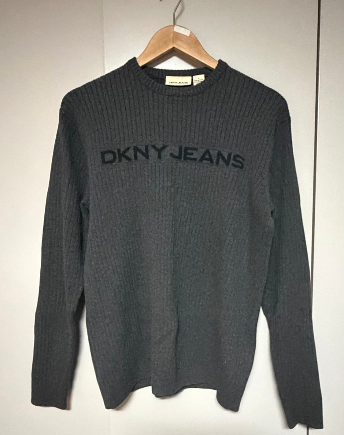 DKNY 그레이 니트 (면 100) 상품이미지1