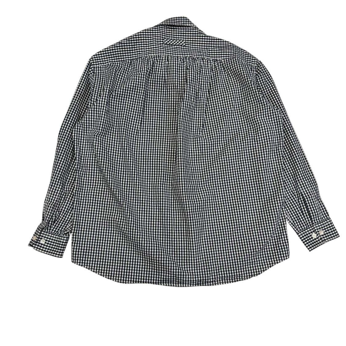 프리즘웍스 투 포켓 깅엄 체크 셔츠 상품이미지5