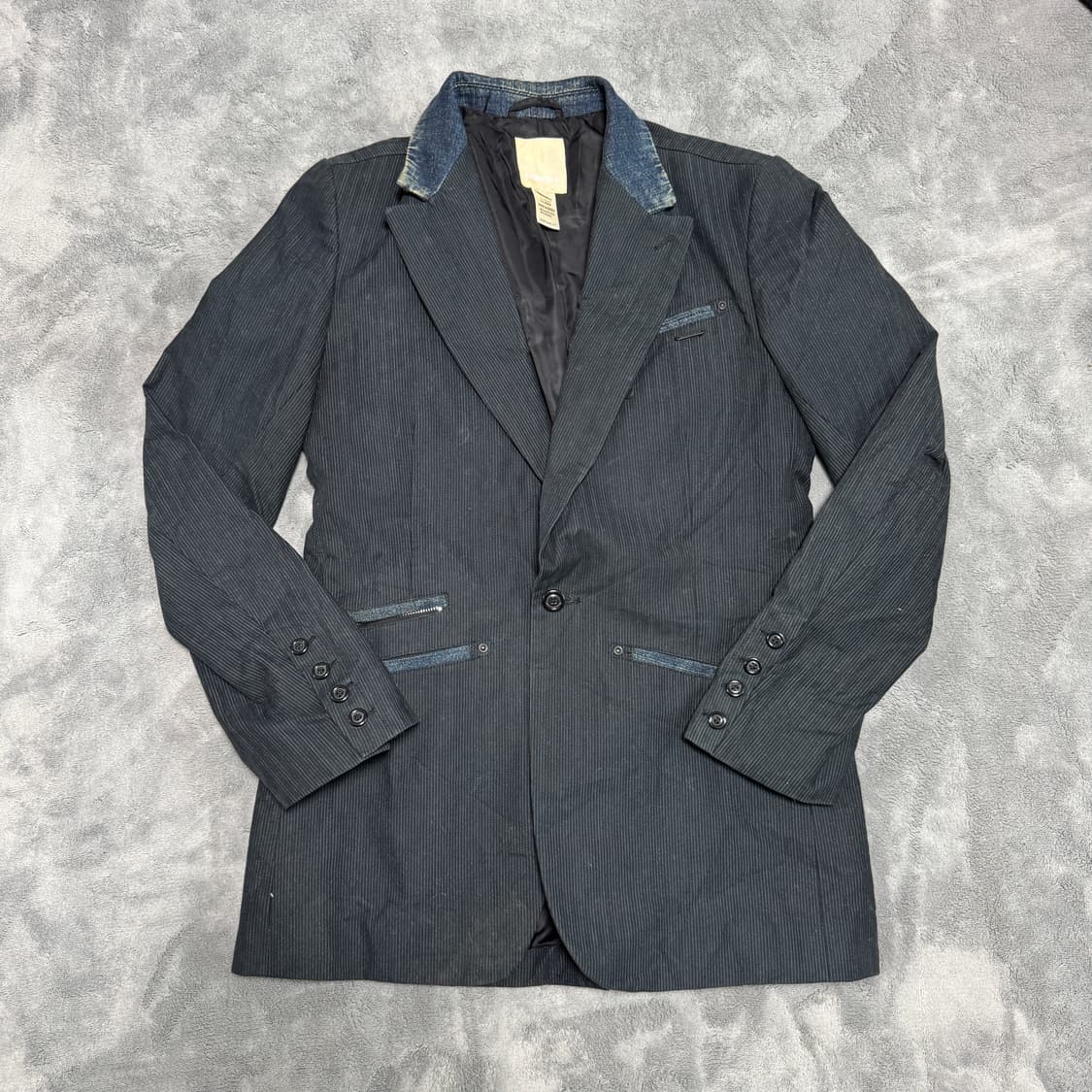 디젤 데님 카라 블레이저 상품이미지1