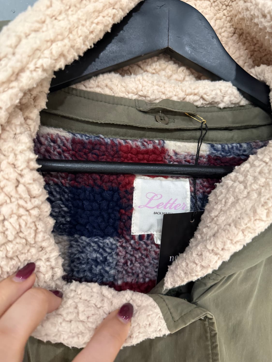 double button big hood jumper 상품이미지6