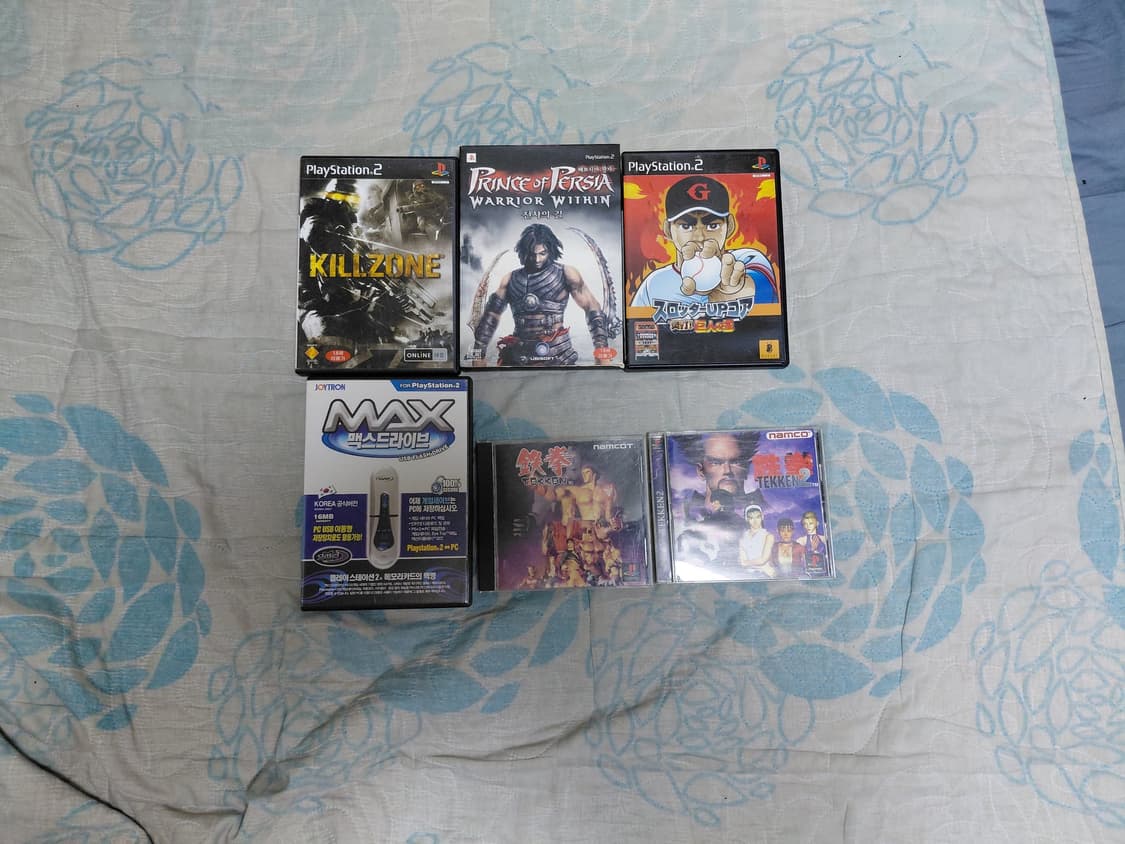 Ps2 게임 킬존, 페르시아 왕자, 맥스 드라이브, 철권2 세트 상품이미지1
