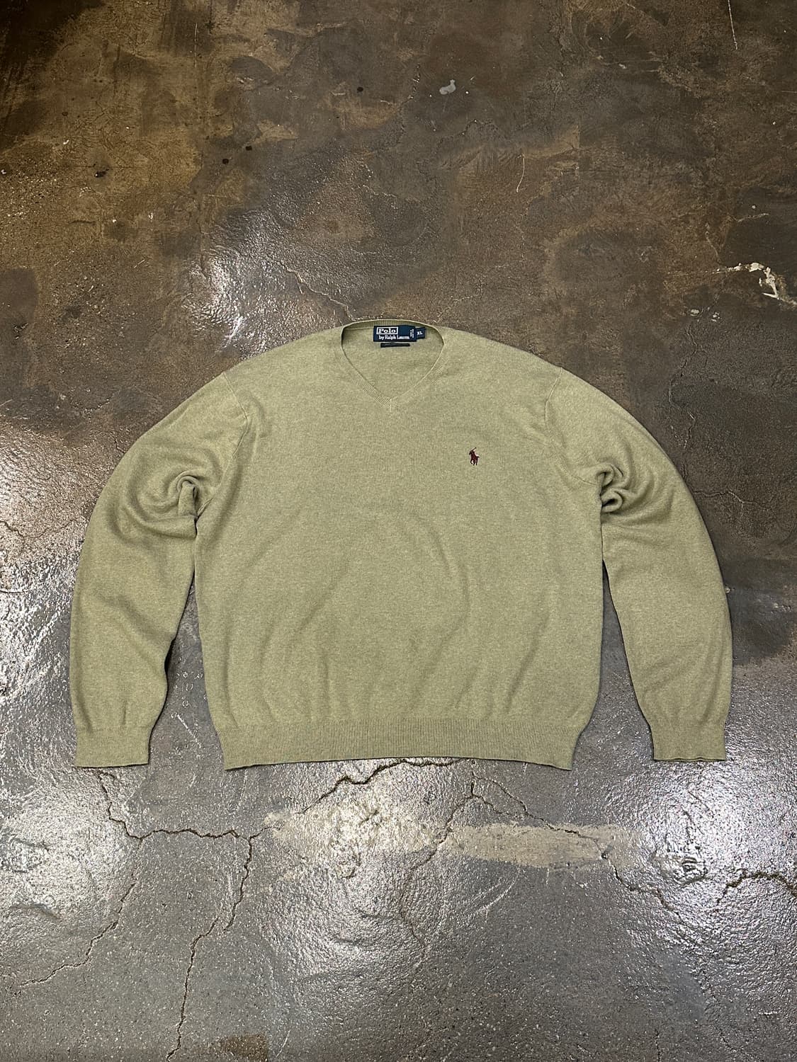 폴로 랄프로렌 브이넥 니트 XL 상품이미지1