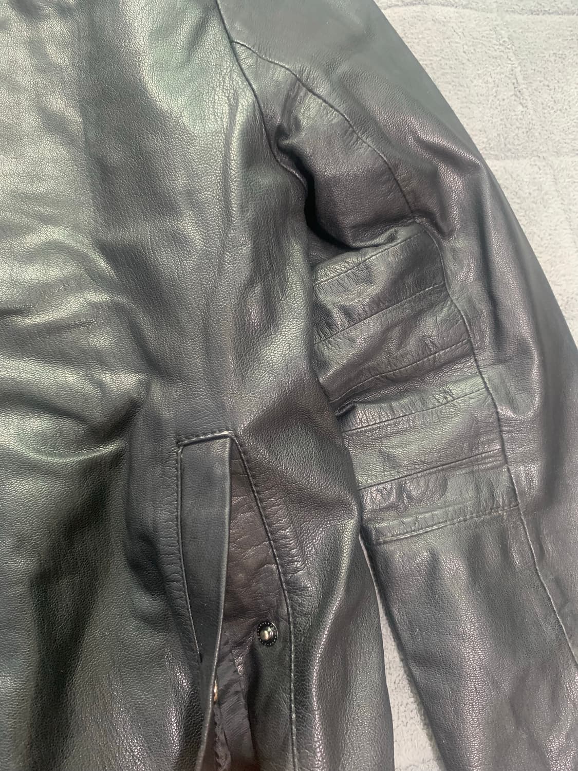 코데즈컴바인  염소가죽 자켓 95 상품이미지5