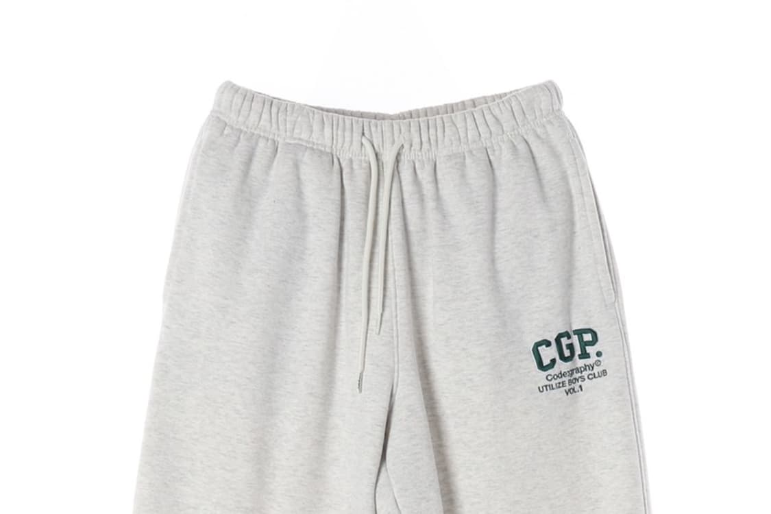 코드그라피 오트밀 기모 조거팬츠 M 상품이미지3