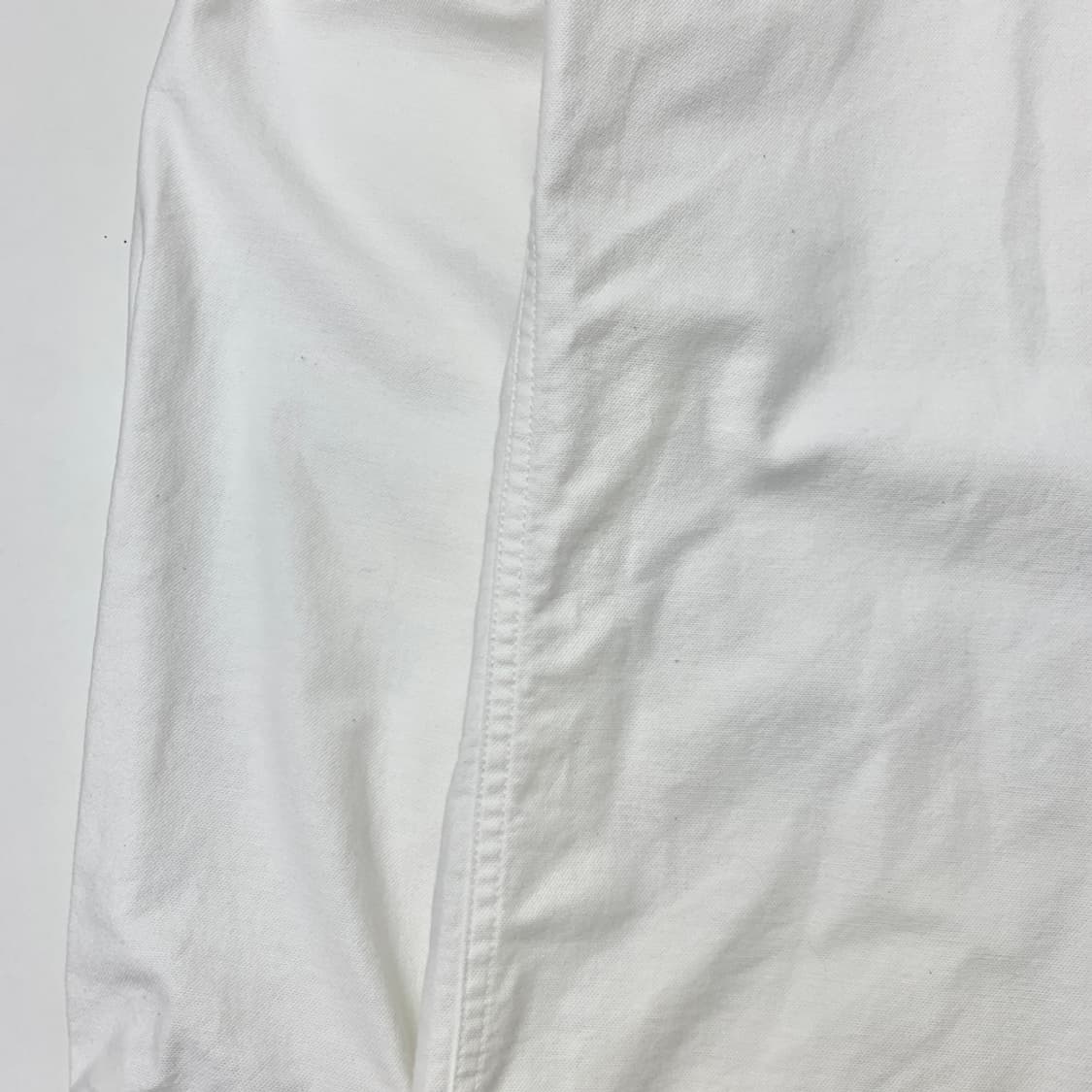 [38(M)/정품] 라코스테 옥스포드 화이트 셔츠 상품이미지3