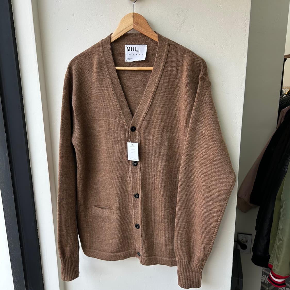 16455 - 마가렛호웰 베이지 울 가디건 (울 100%) 상품이미지2