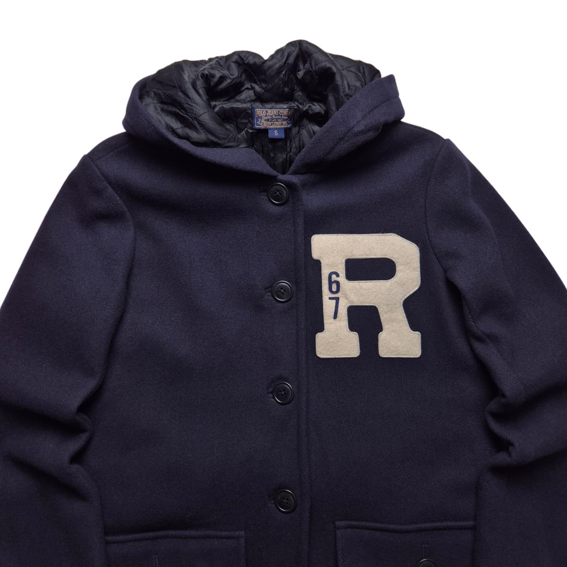 [S] 폴로 진스 컴퍼니 울 후드코트 상품이미지3