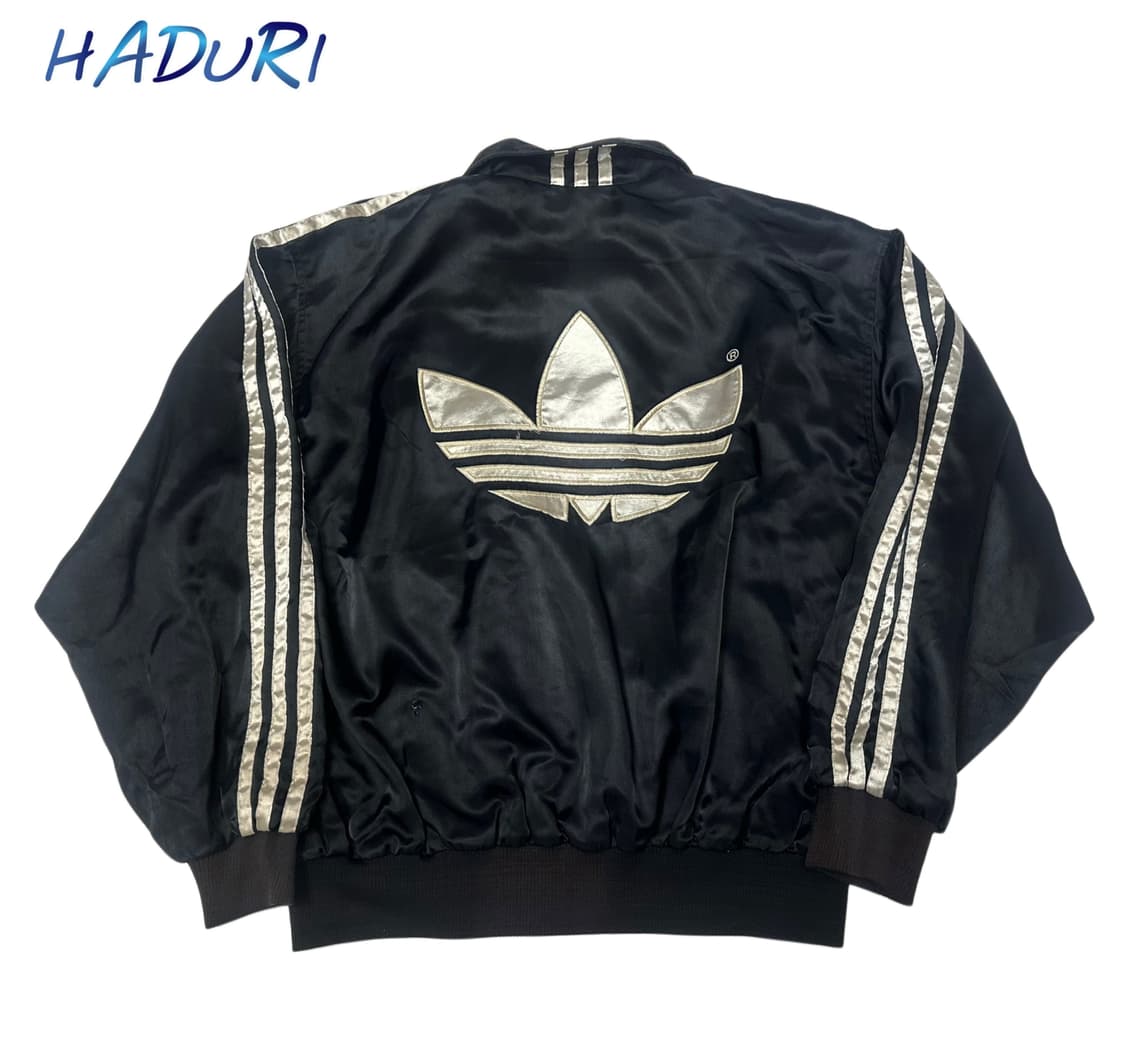 아디다스 00s 트레포일빅로고 새틴블랙블루종 105 상품이미지1