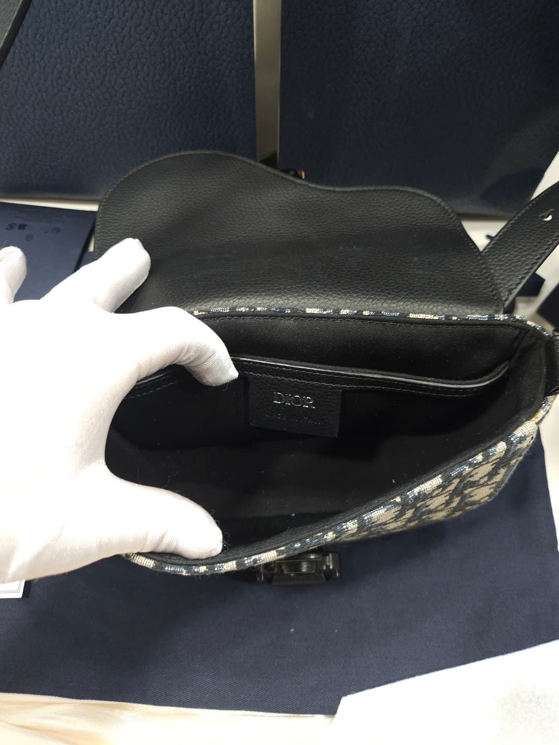 [정품] 디올 오블리크 미니 새들 플랩 메신저백 상품이미지7