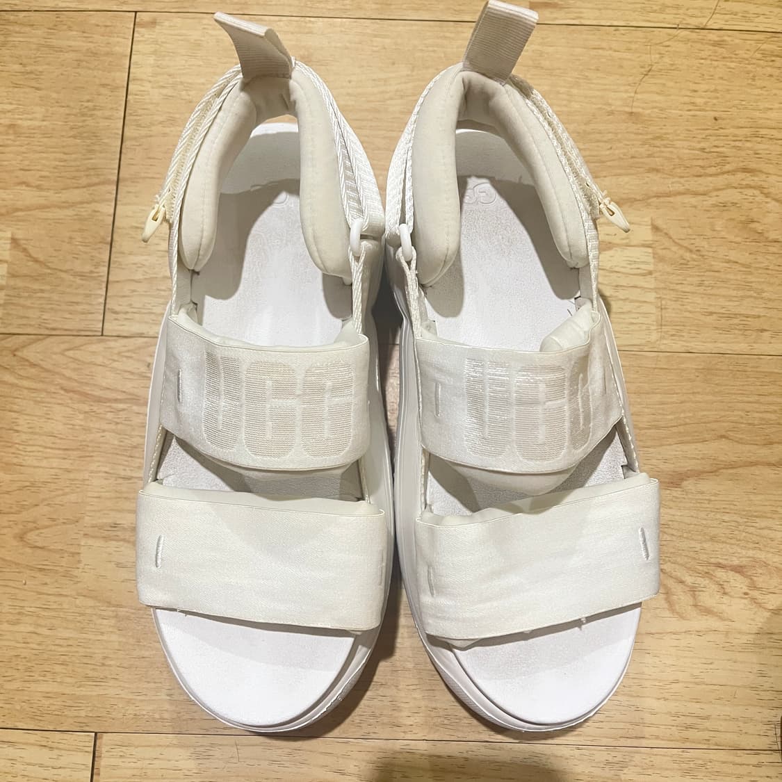 (240mm) 어그 UGG LA 클라우드 스포츠 샌들 화이트 상품이미지8