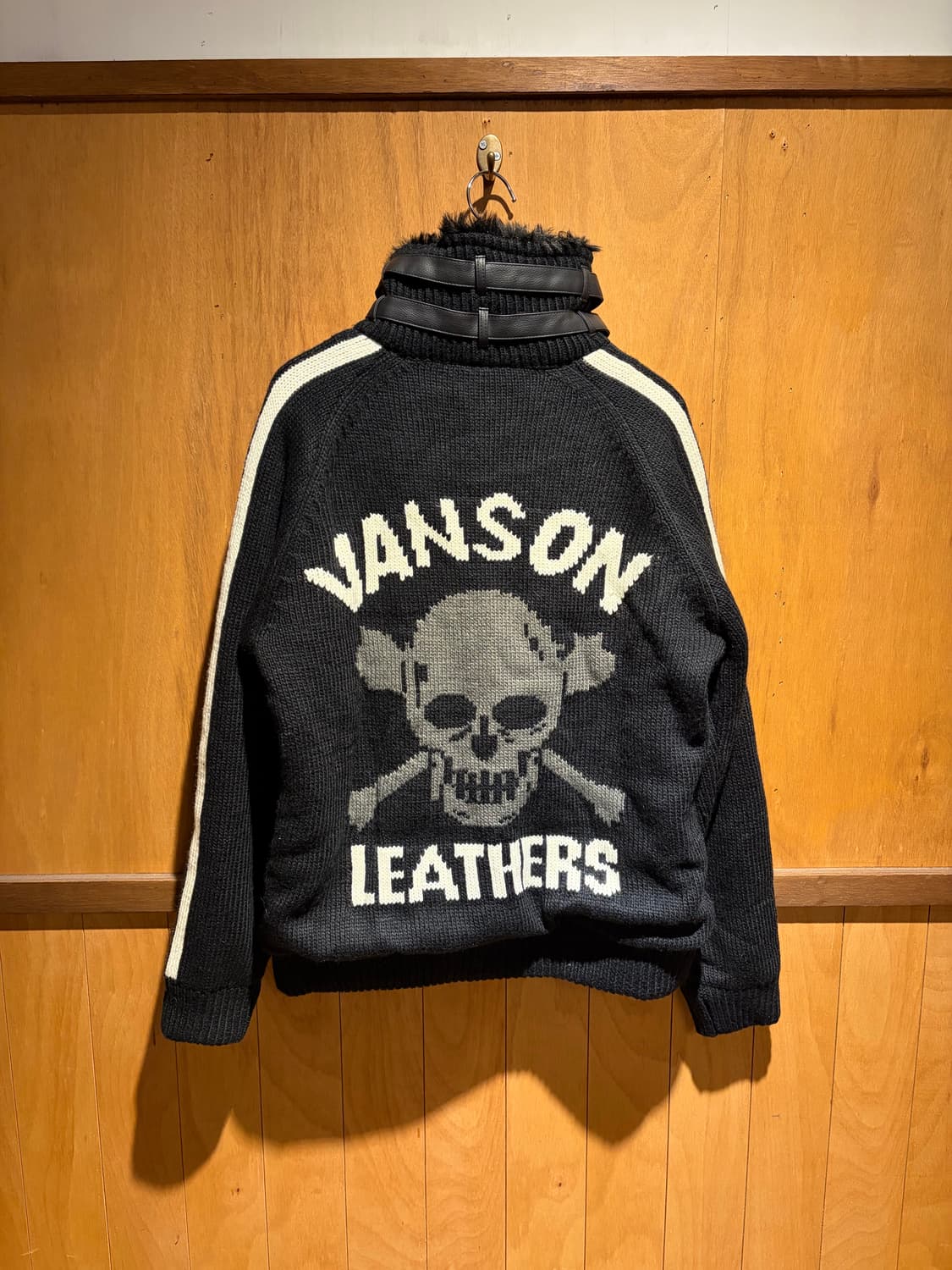 Vanson bone skull jacket / 밴슨 본 스컬 코위찬 상품이미지1