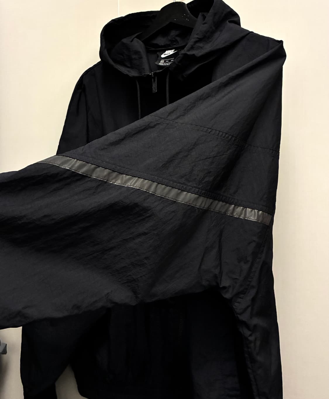 (XL~2XL)나이키 헤리티지 윈드러너 레글런 바람막이자켓 블랙 상품이미지7