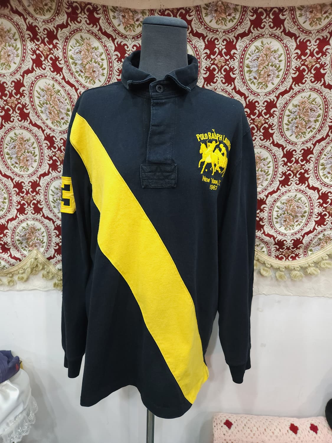 폴로 랄프로렌 00s 뉴욕 빅포니 럭비 pk 카라티

 상품이미지1