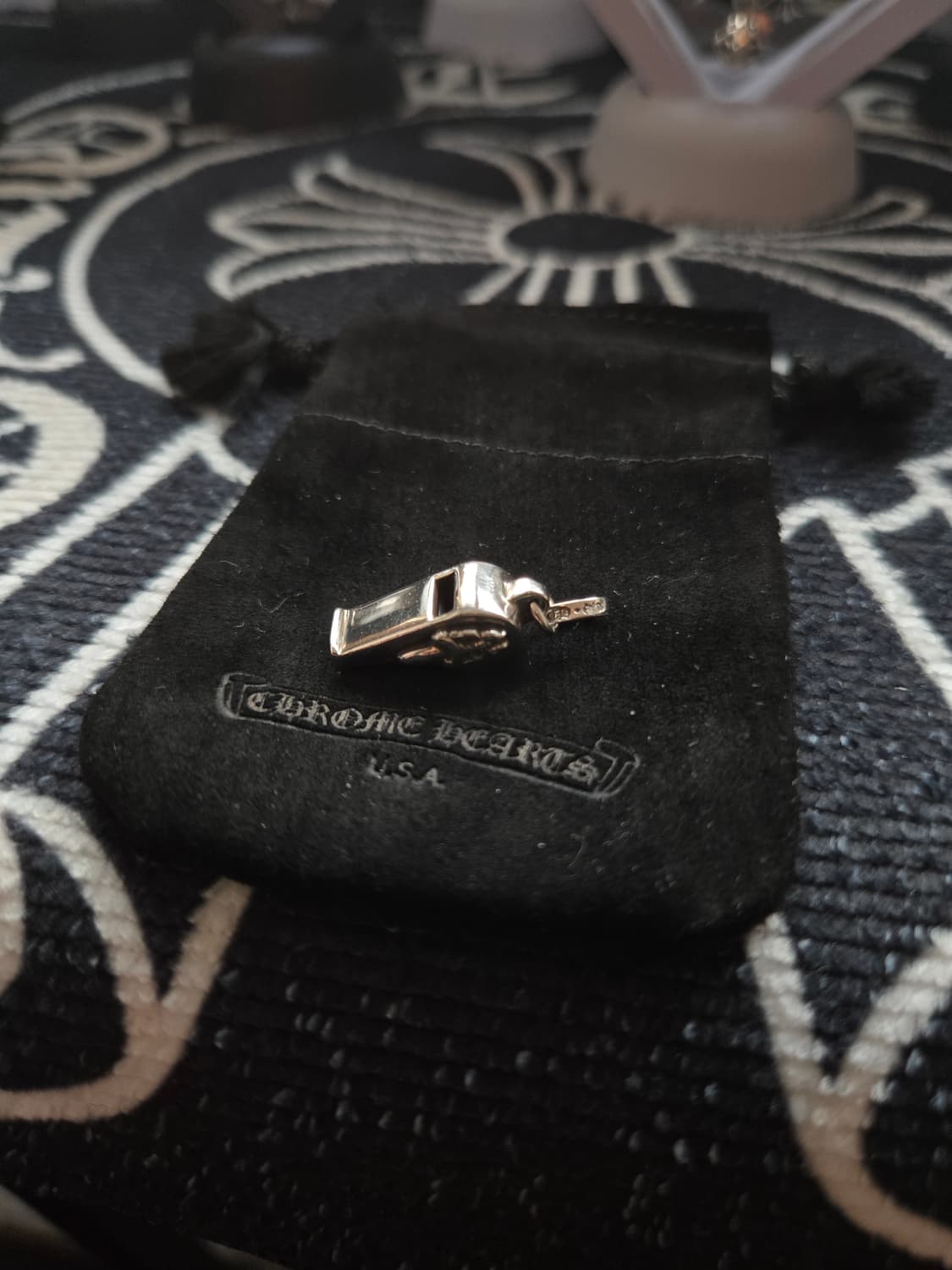 크롬하츠 대거 휘슬 펜던트×크롬하츠 볼체인 상품이미지10