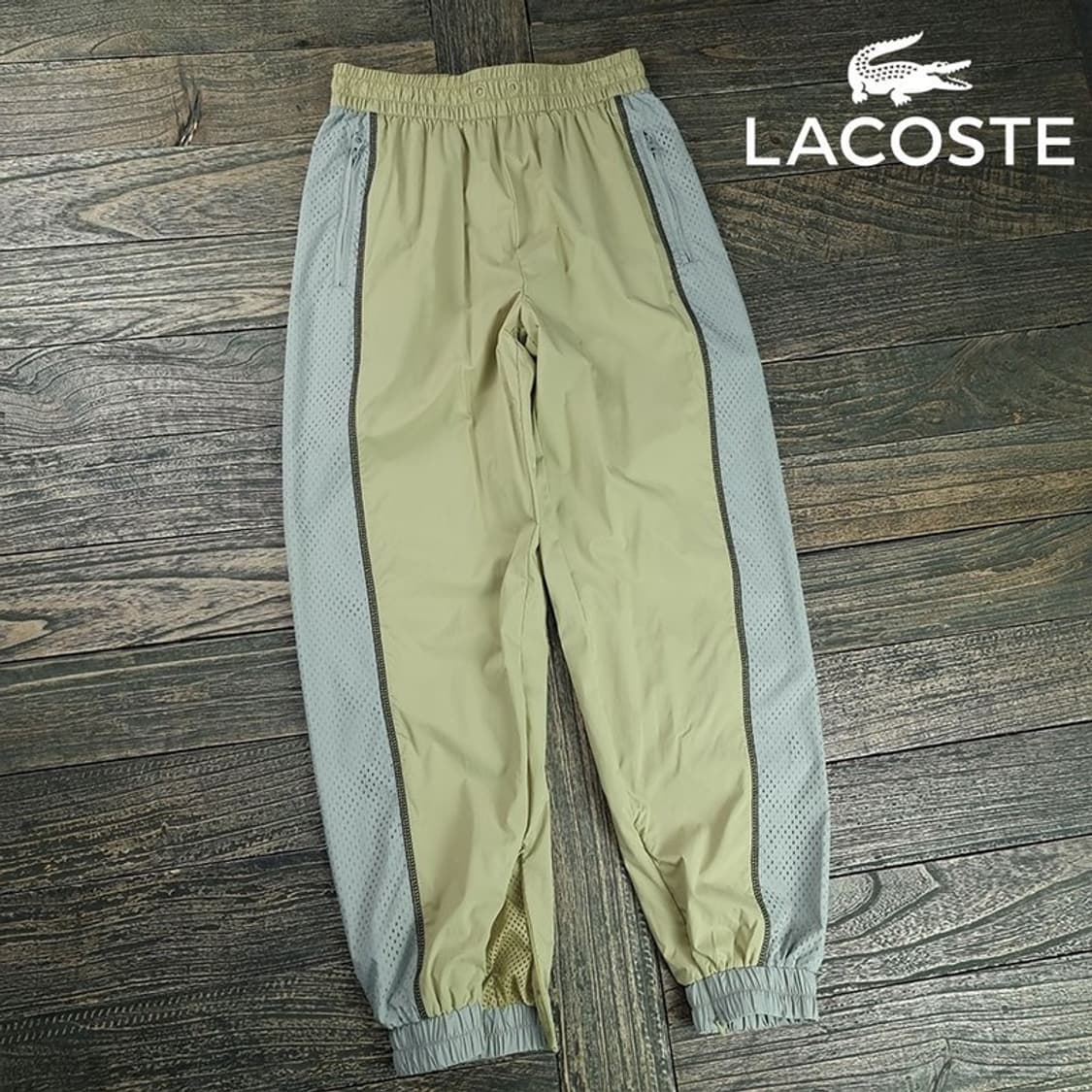 [라코스테] 로고 패치 나일론 트레이닝 조거 팬츠 M19197 상품이미지1