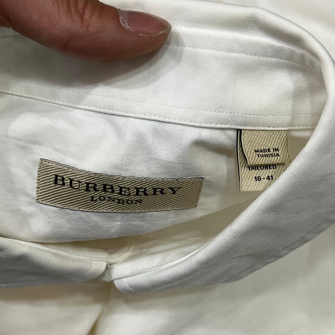  버버리 클래식 셔츠 +명품감정서 y16258 상품이미지7