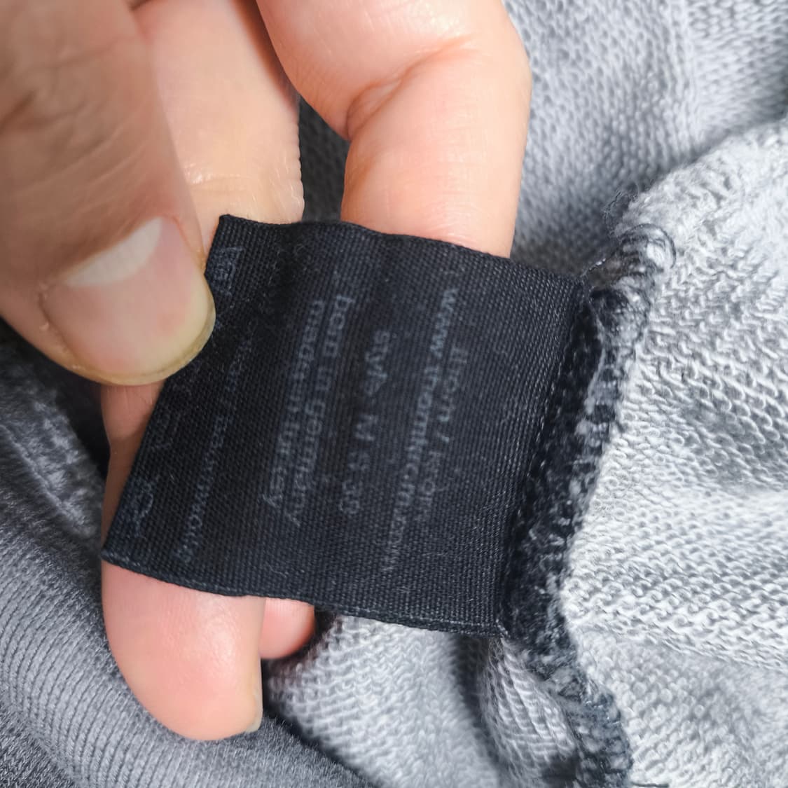 [L] thom/krom 톰크롬 오일 크루넥 맨투맨 상품이미지4