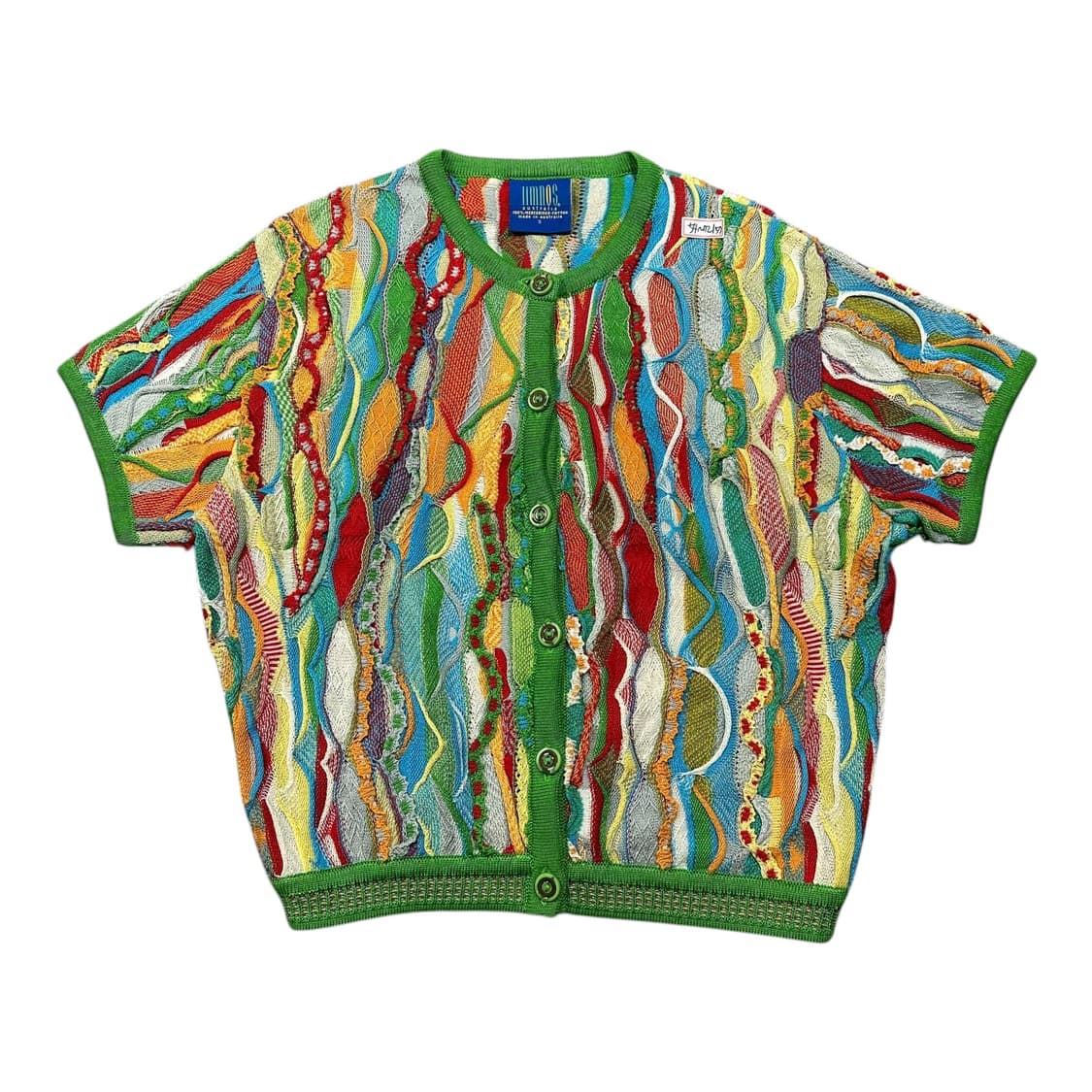 ✨ (바배) 림노스 쿠지맛 케이블 반팔 니트  상품이미지1