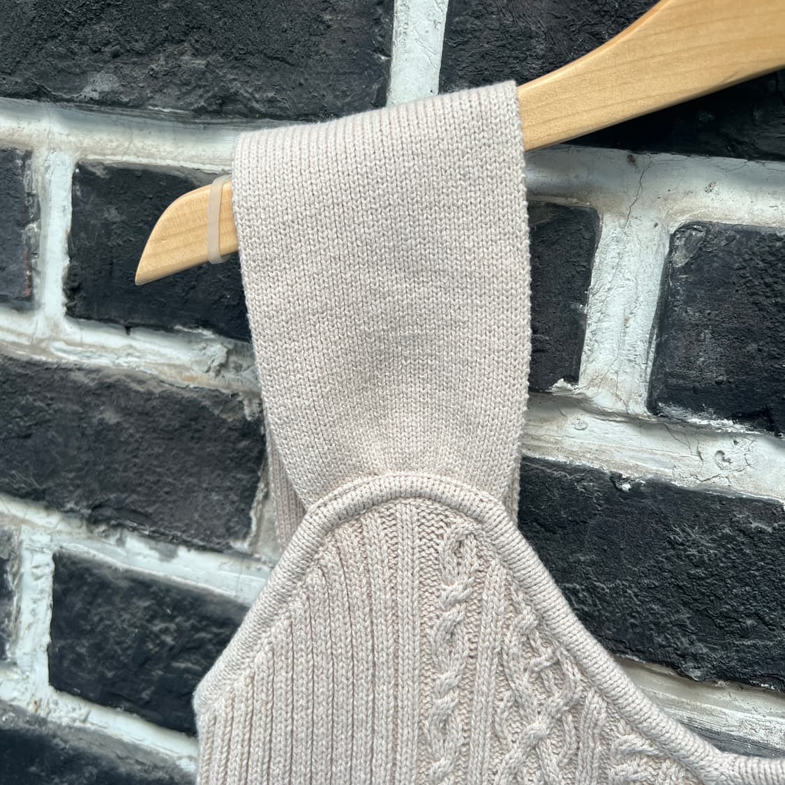 크롭 니트 뷔스티에 상품이미지2