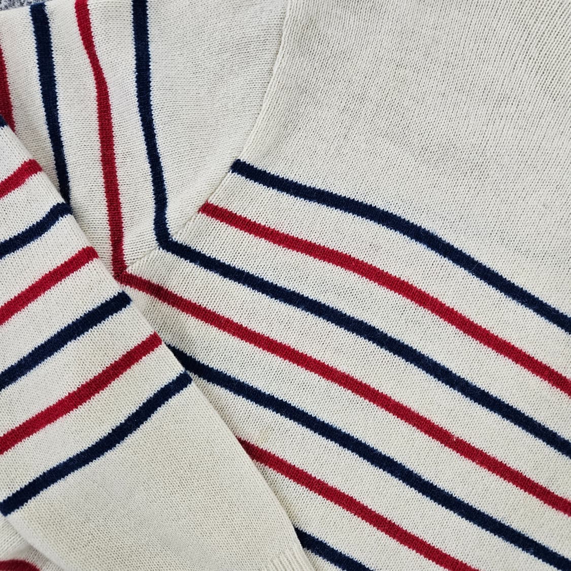 [95] 빈폴 스트라이프 라운드넥 니트 스웨터 1104JM2 상품이미지5