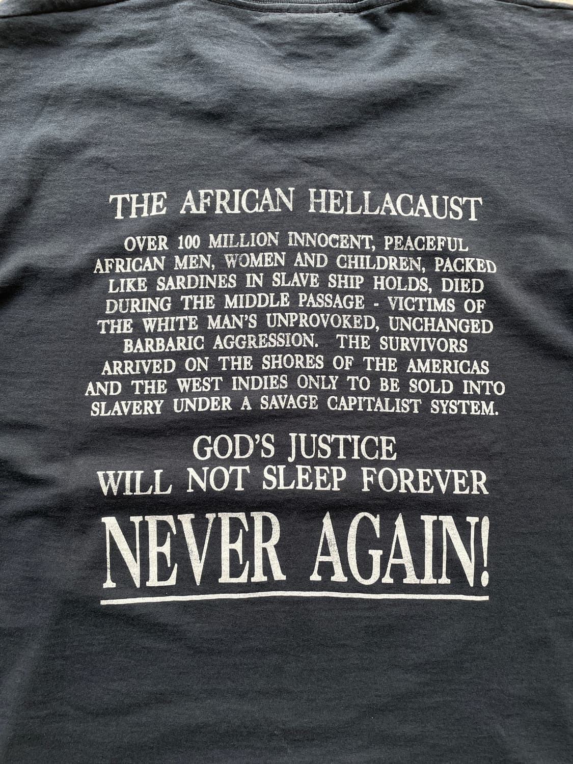 80-90s African Hellacaust LS(XL) 상품이미지7