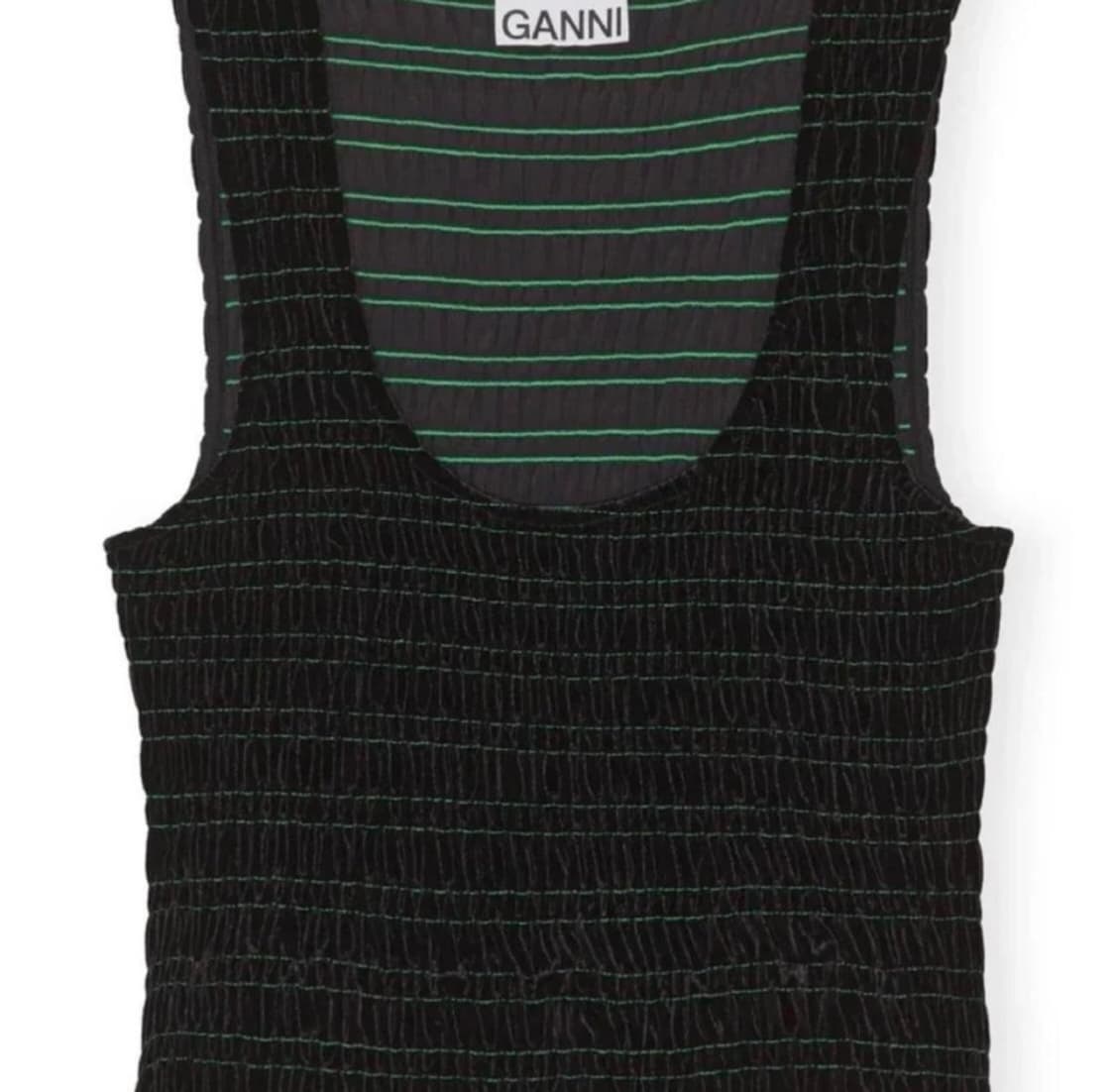 ganni velvet top 상품이미지5