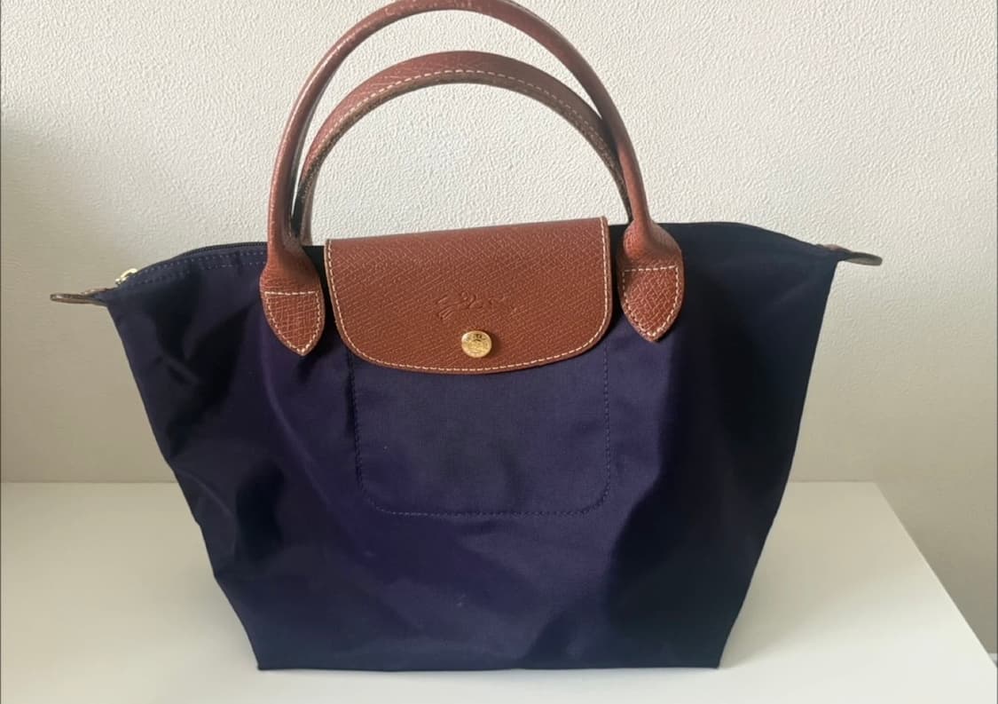 롱샴 르 플라아쥬 퍼플 토트백 s 상품이미지1